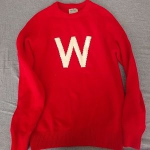 Hillflint Red Wisconsin Sweater